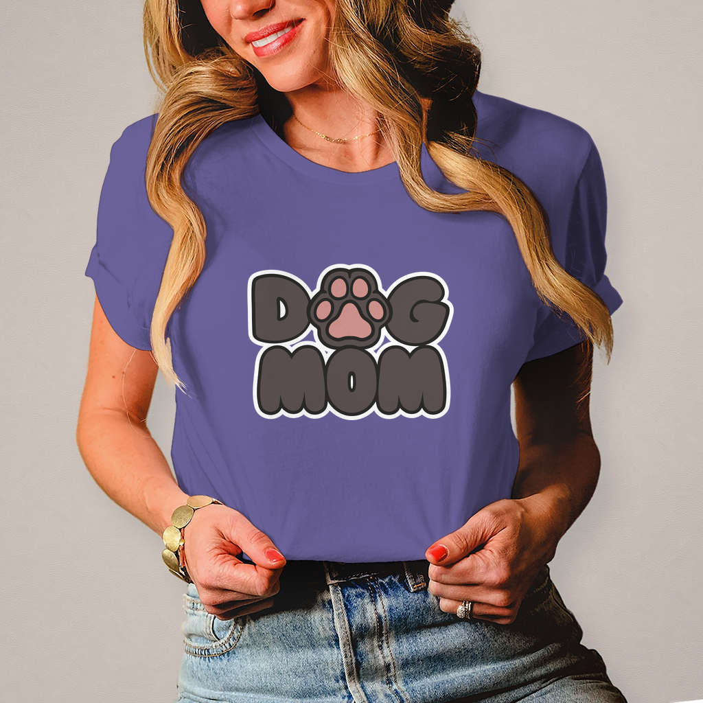 Damen T-Shirt "Dog Mom"