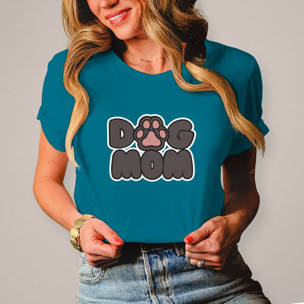 Damen T-Shirt "Dog Mom"