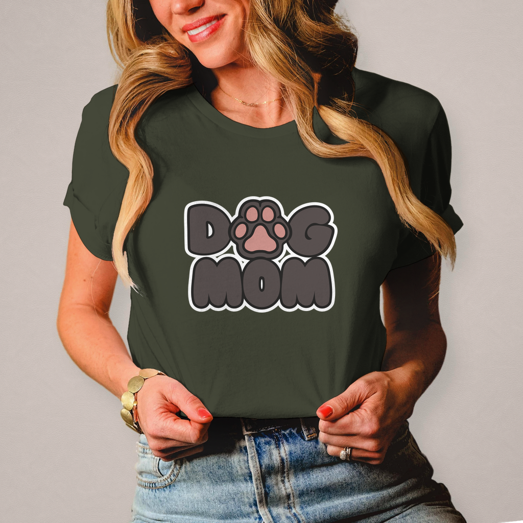 Damen T-Shirt "Dog Mom"
