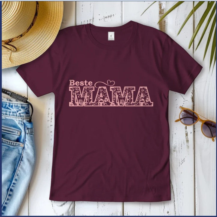 Damen T-Shirt "Beste Mama" zum Muttertag