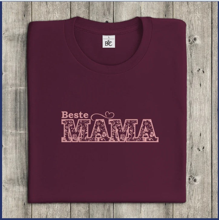 Damen T-Shirt "Beste Mama" zum Muttertag