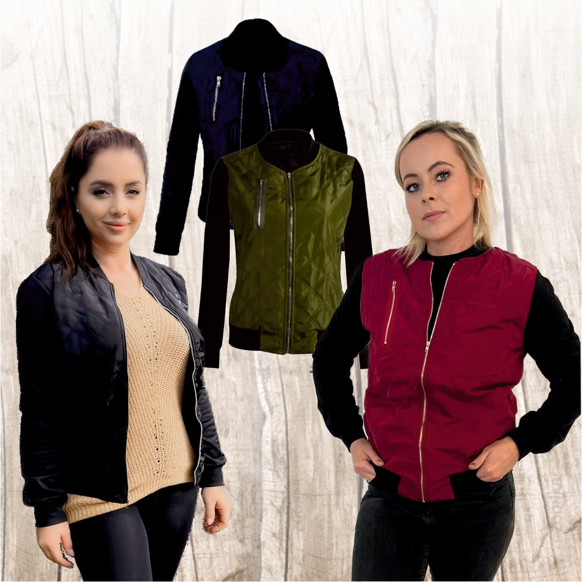 Damenjacke im Baseballstil - cooler Style und Farben