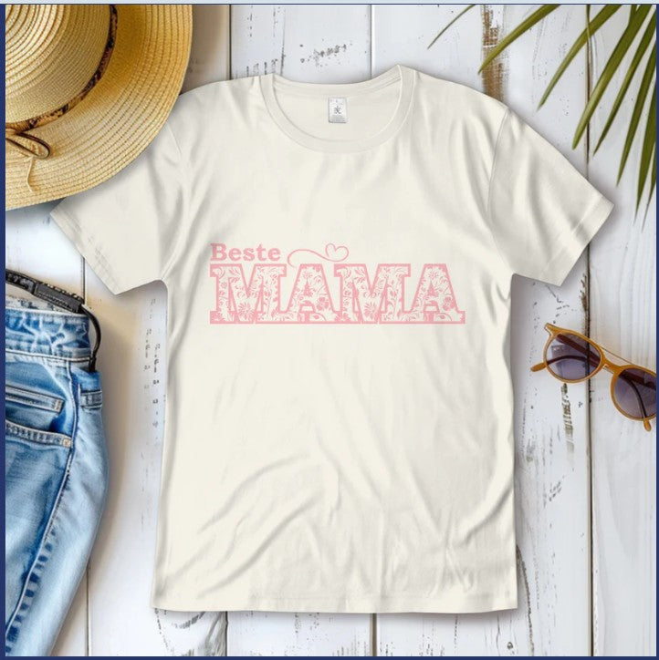 Damen T-Shirt "Beste Mama" zum Muttertag