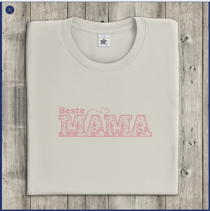 Damen T-Shirt "Beste Mama" zum Muttertag