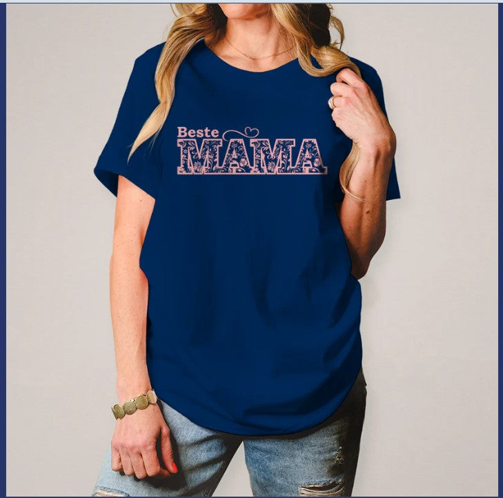 Damen T-Shirt "Beste Mama" zum Muttertag