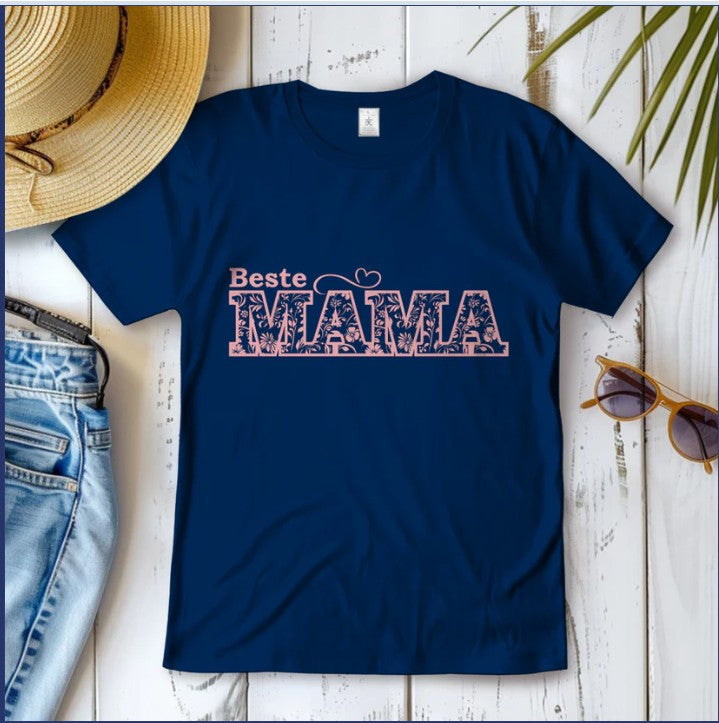 Damen T-Shirt "Beste Mama" zum Muttertag