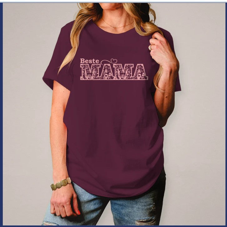 Damen T-Shirt "Beste Mama" zum Muttertag