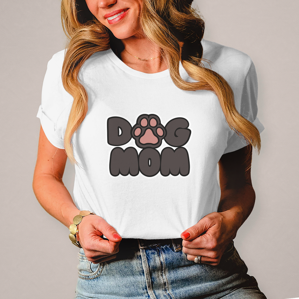 Damen T-Shirt "Dog Mom"