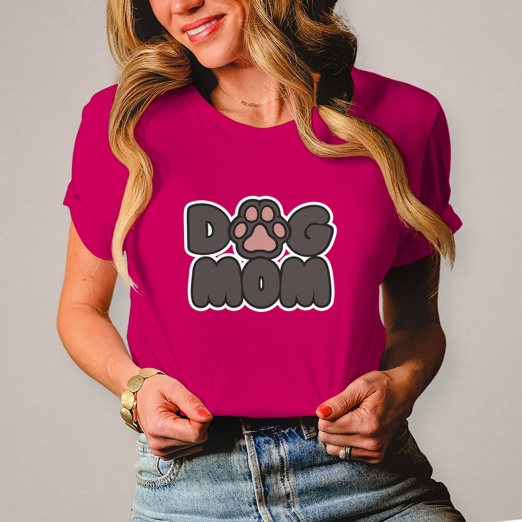 Damen T-Shirt "Dog Mom"