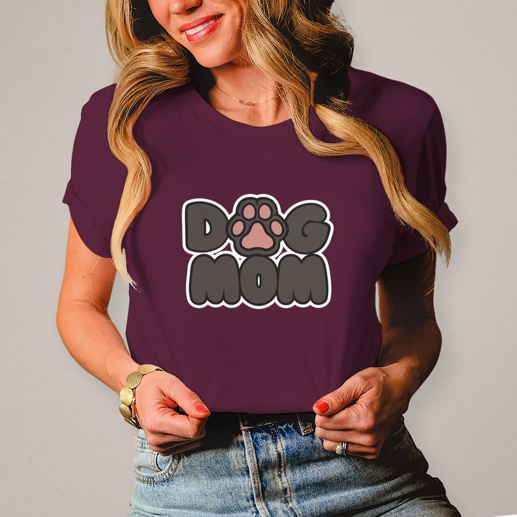 Damen T-Shirt "Dog Mom"