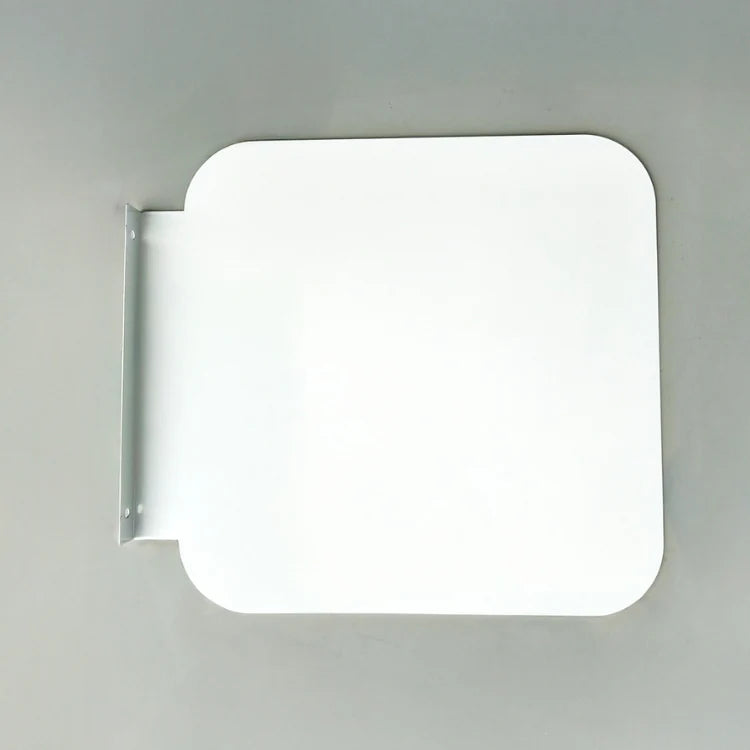 Ausleger - Schild basic doppelseitig unbeleuchtet, quadratische Form