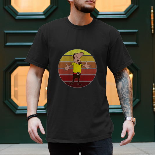 Männer T-Shirt mit Retro Motiv - HB-Männchen Bruno