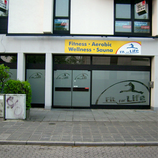 Schaufensterwerbung