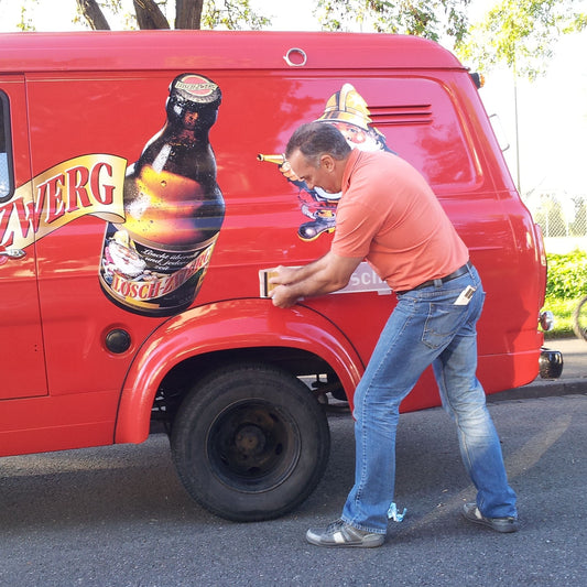 Fahrzeugbeschriftung - Autowerbung