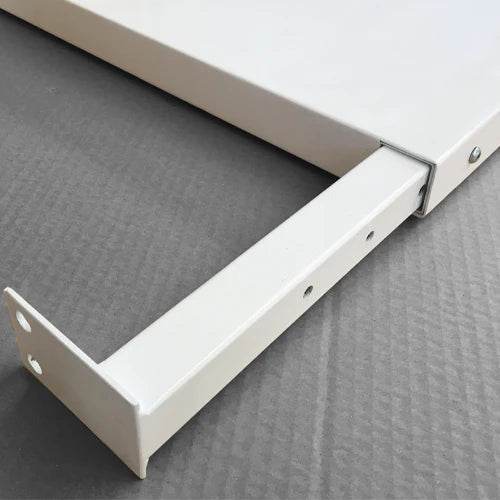 Ausleger - Schild mit Teleskopstützen doppelseitig, unbeleuchtet, rechteckige Form