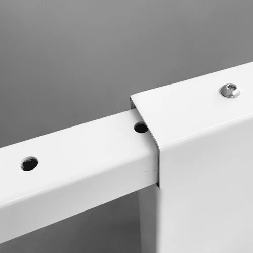 Ausleger - Schild mit Teleskopstützen doppelseitig, unbeleuchtet, rechteckige Form