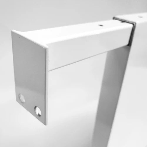 Ausleger - Schild mit Teleskopstützen doppelseitig, unbeleuchtet, rechteckige Form