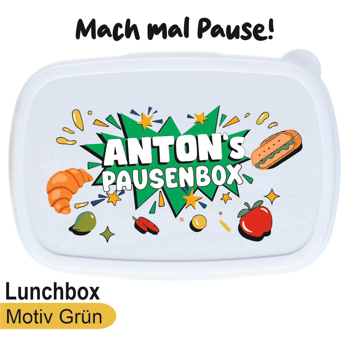 Pausenbox bedruckt mit deinem Motiv