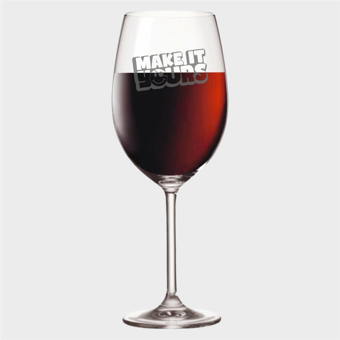 Personalisierbares Glas mit Lasergravur - optional mit Holzkiste