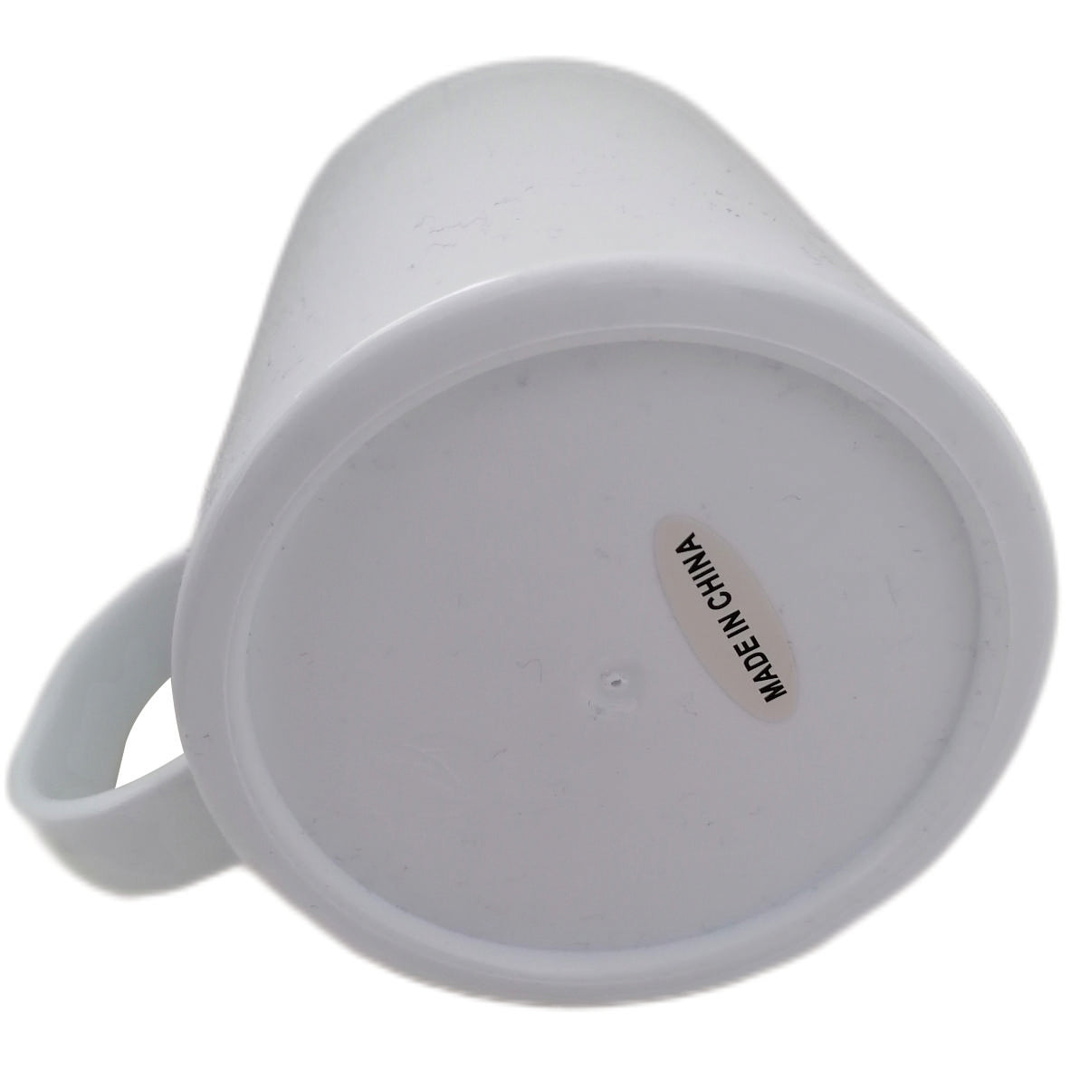 Tasse Extra Weiß Kunststoff 320ml (11oz) - Tassendruck mit deinem Motiv