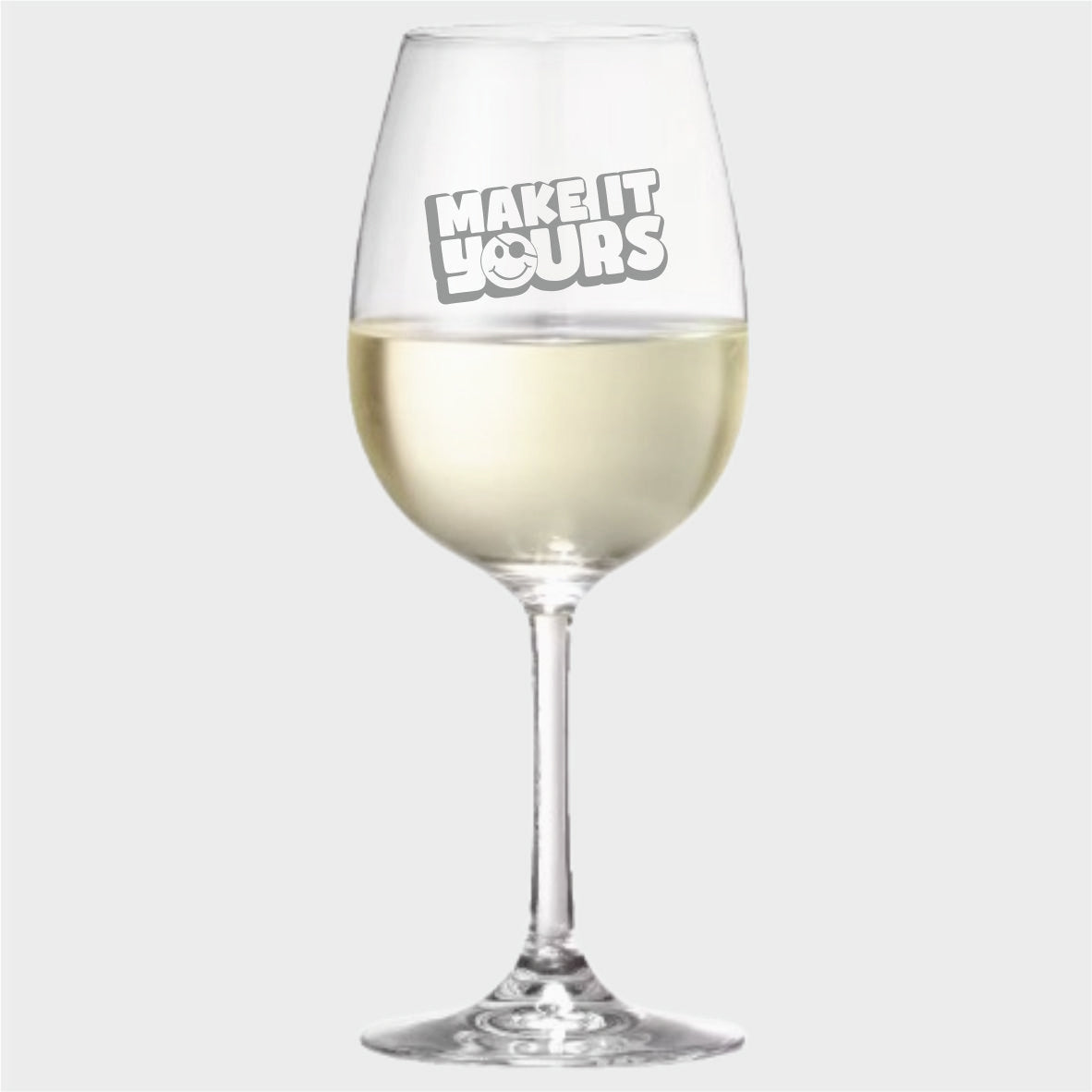 Personalisierbares Glas mit Lasergravur - optional mit Holzkiste