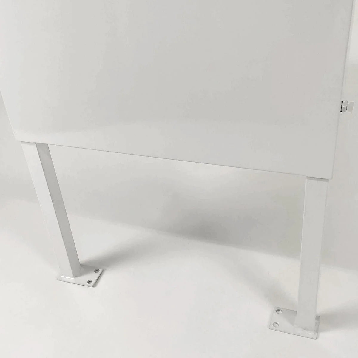 Ausleger - Schild mit Teleskopstützen doppelseitig, unbeleuchtet, rechteckige Form