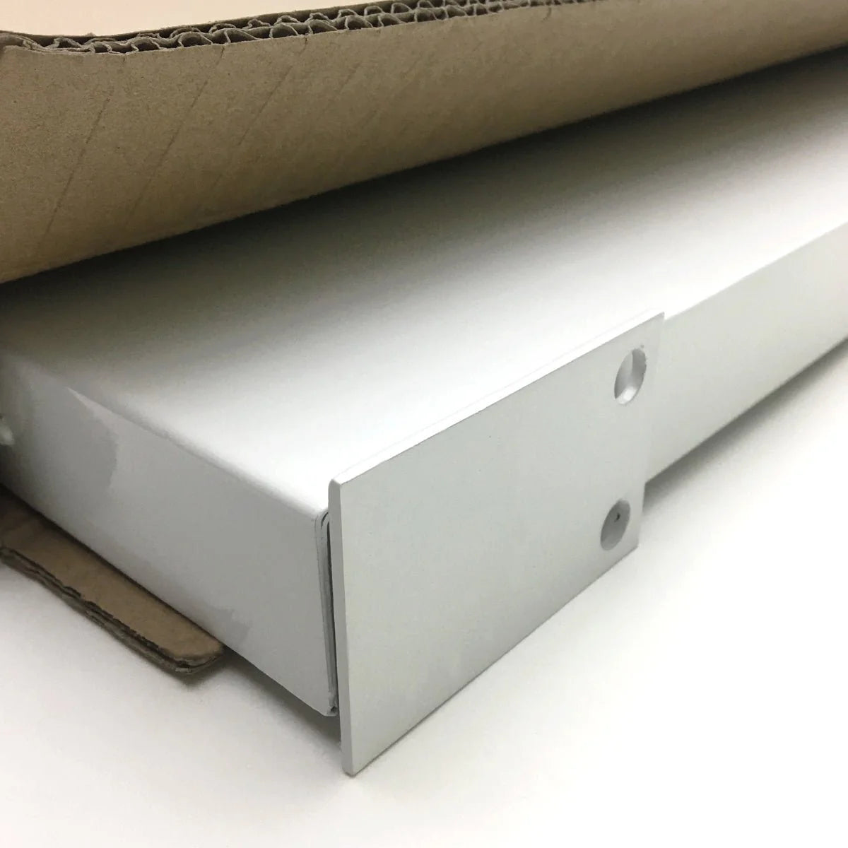 Ausleger - Schild mit Teleskopstützen doppelseitig, unbeleuchtet, rechteckige Form