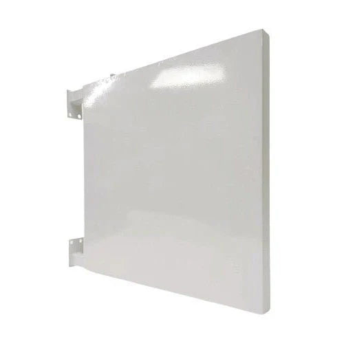 Ausleger - Schild mit Teleskopstützen doppelseitig, unbeleuchtet, rechteckige Form