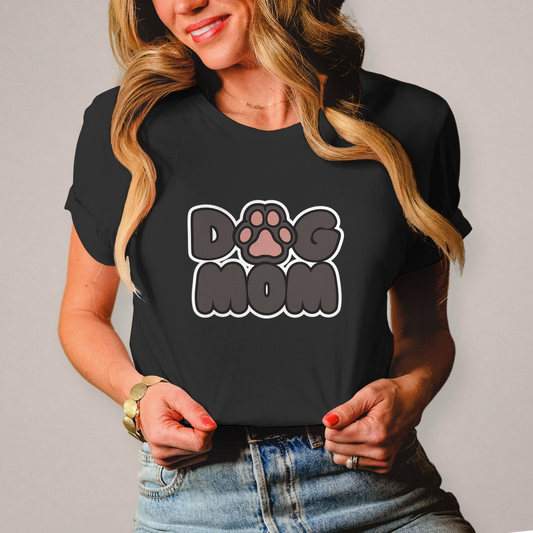 Damen T-Shirt "Dog Mom"