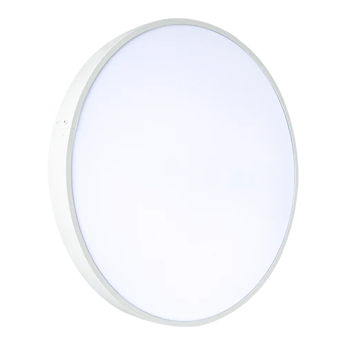 LED Leuchtschild für die Wandmontage einseitig, runde Form