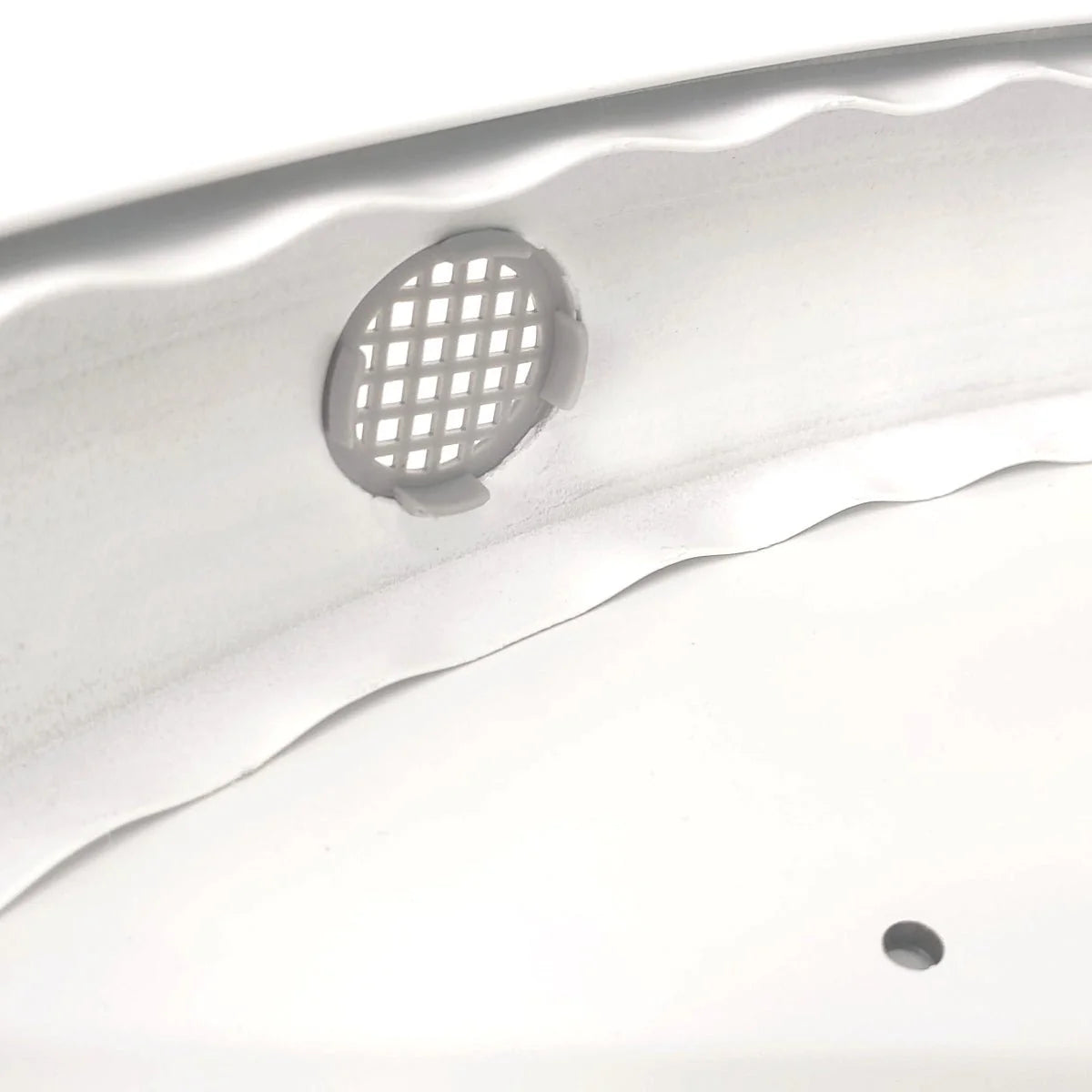 LED Leuchtschild für die Wandmontage einseitig, runde Form