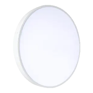 LED Leuchtschild für die Wandmontage einseitig, runde Form